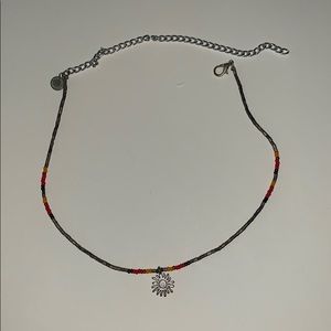 pura vida beaded sun choker
